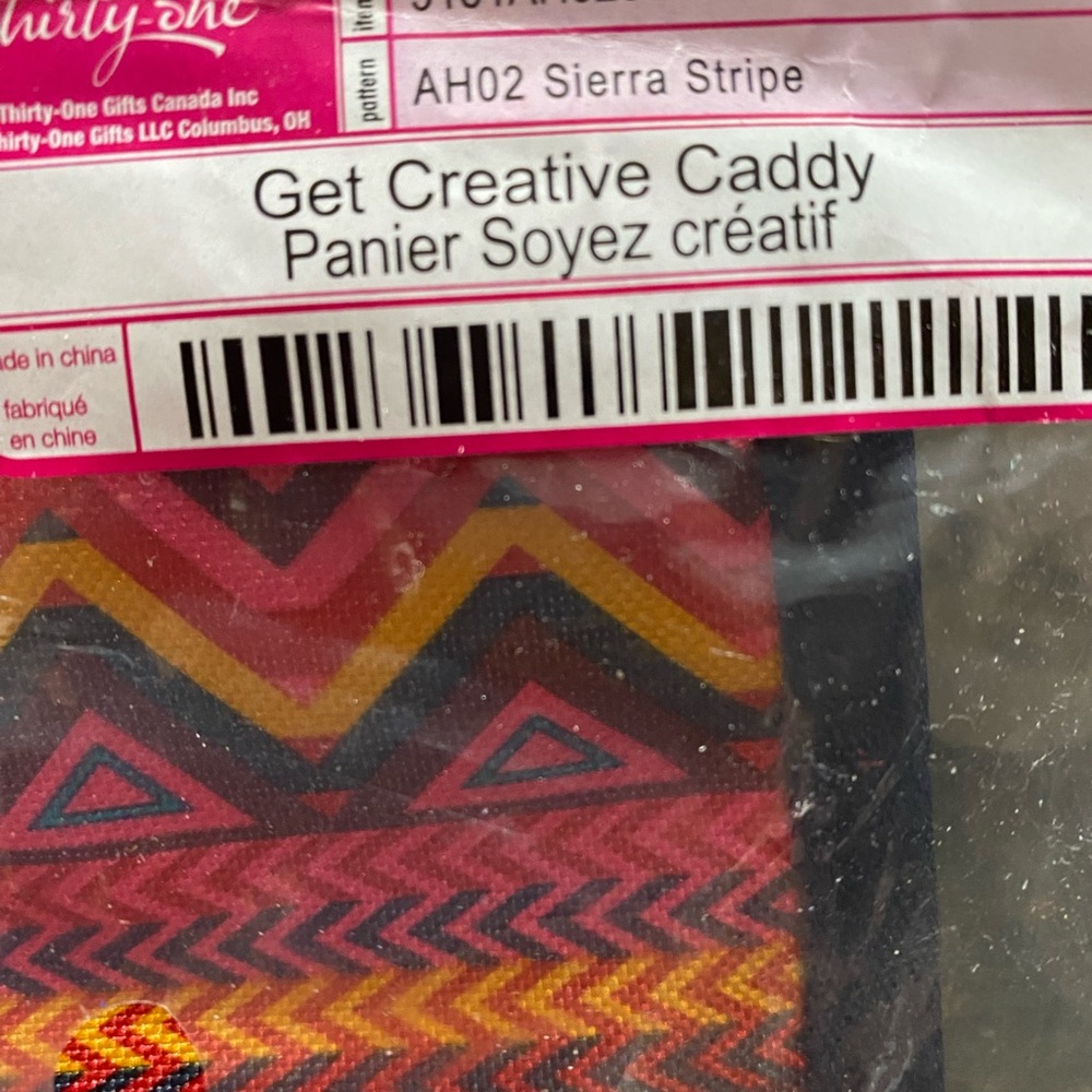 Thirty-One Creative Caddy with Vibrant Patterns